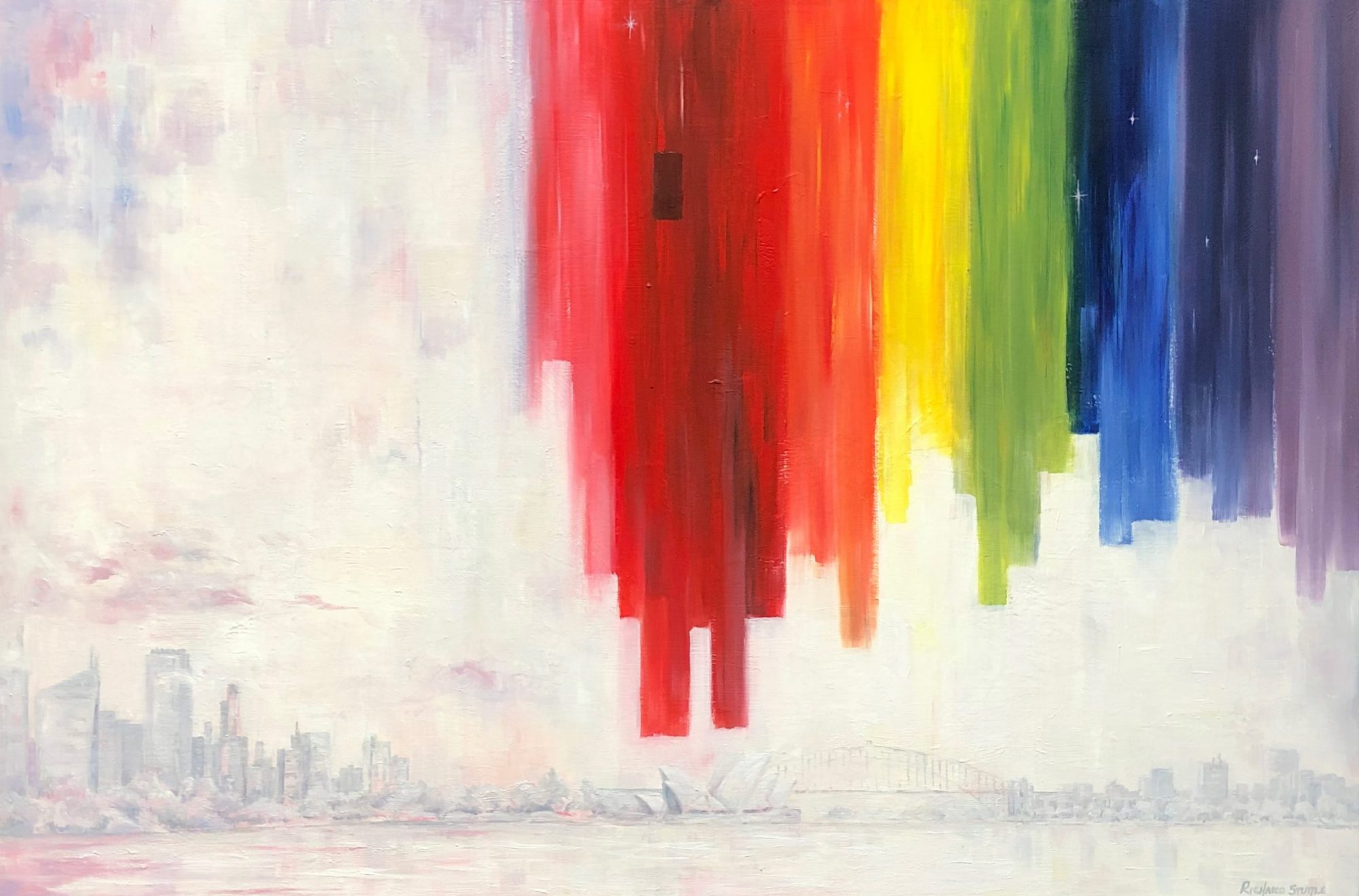 Chasing Rainbows Art by Richard Stuttle